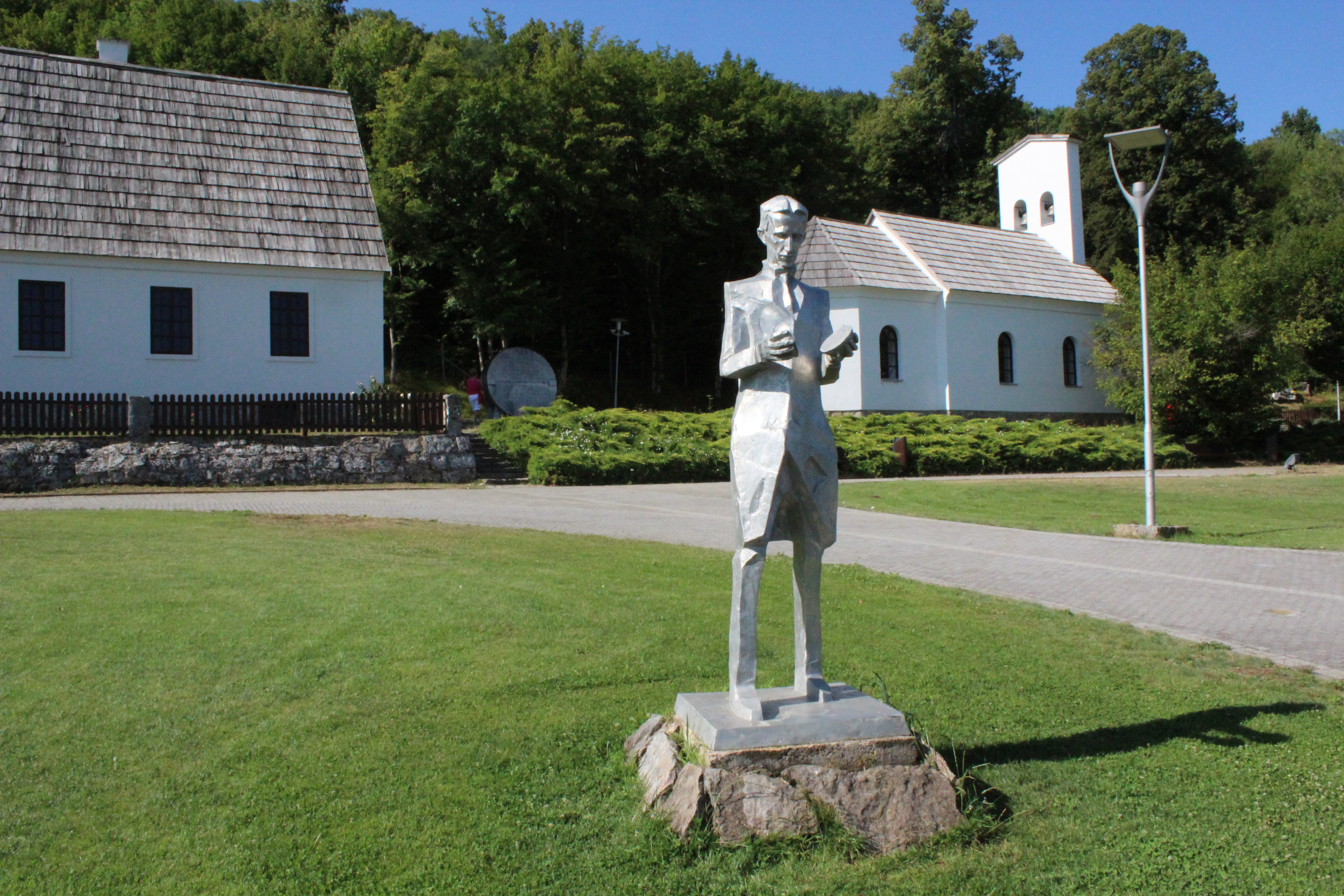 Bild von Teslas Haus.