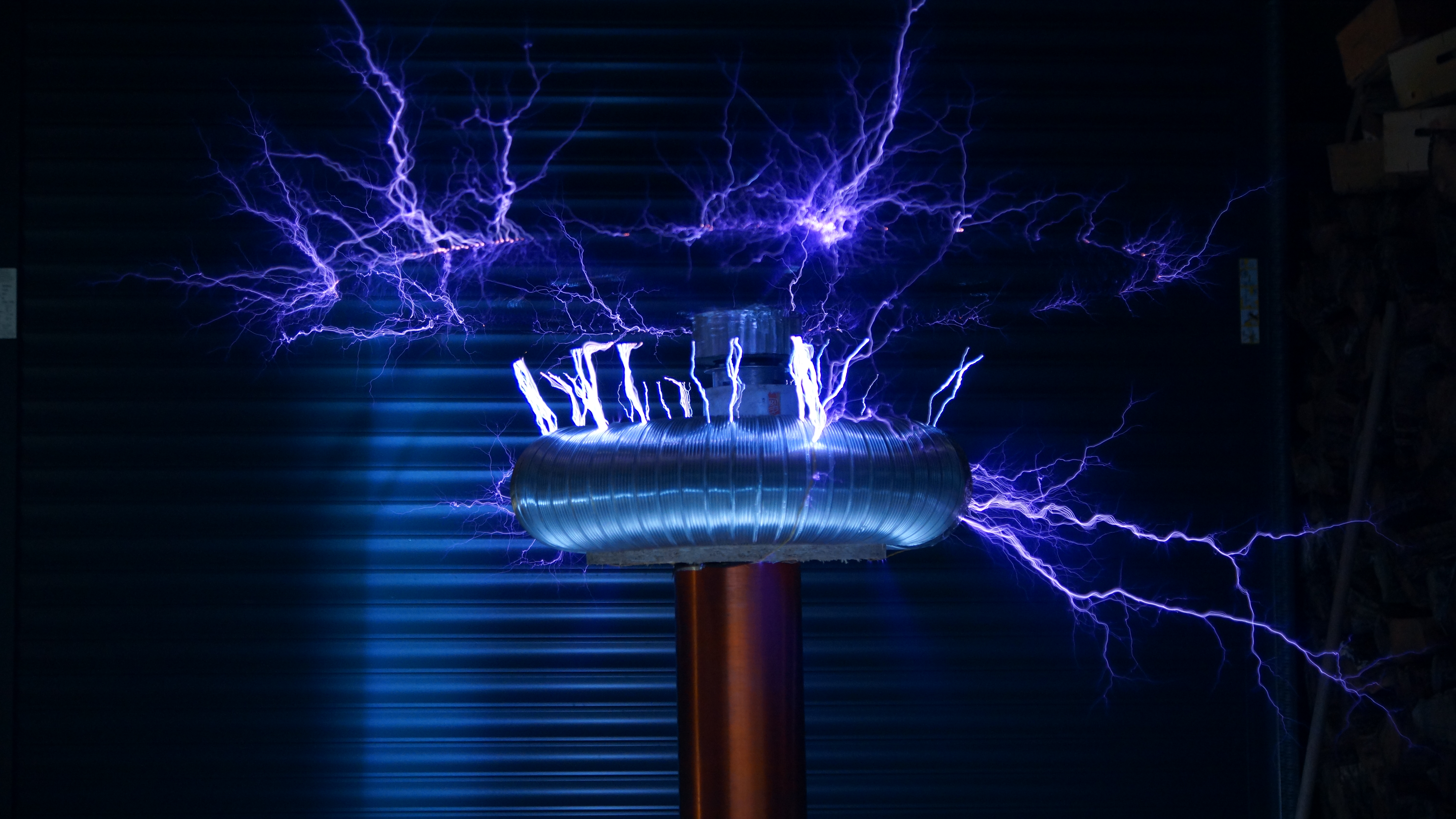 Bild einer Tesla Spule